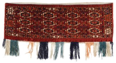 Antiker Tekke Torba, ca. 39 (58) x 115 cm, Turkmenistan, um 1880 - Umění a starožitnosti