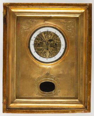 Biedermeier Rahmenuhr mit Automat "Amor als Schmied", Christian Döller, Wien, um 1820 - Art & Antiques