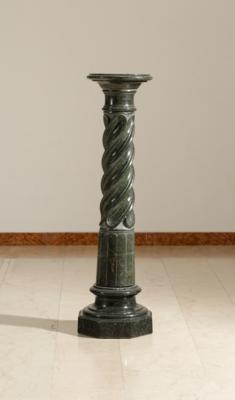 Serpentin Büsten- oder Blumensäule, um 1900 - Arte e antiquariato