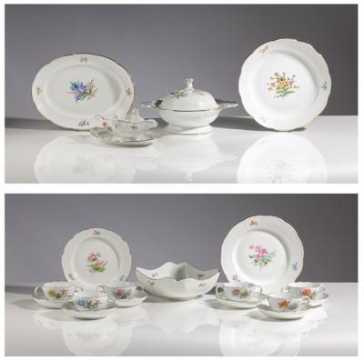 Speiseservice für 6 Personen, Porzellanmanufaktur Meissen um 1970 - Art & Antiques