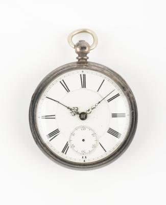 Englische Spindeltaschenuhr - Schmuck & Uhren