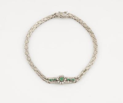 Diamant Smaragd Armband - Jewellery & watches