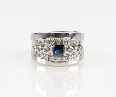 Brillantring, zus. ca. 0,70 ct - Schmuck & Uhren