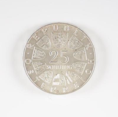 33 Stk. 25 Schillingmünzen - Art & Antiques