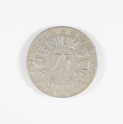 34 Stk. 25 Schillingmünzen - Arte e antiquariato