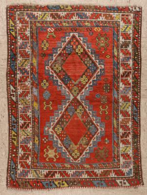 Antiker Kazak Teppich, ca. 181 x 132 cm, Südwestkaukasus, um 1900 - Kunst & Antiquitäten