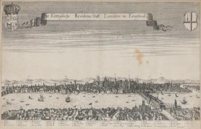 Die königliche Residens-Statt London in Engeland, um 1660 - Kunst & Antiquitäten