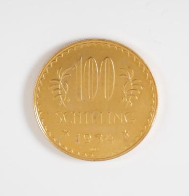 Goldmünze 100 Schilling - Kunst & Antiquitäten