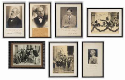 Konvolut von 7 Fotos in Bezug zu den Salzburger Festspielen, 1920er Jahre - Kunst & Antiquitäten