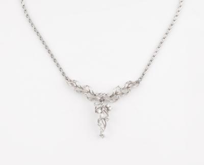 Brillant Collier zus. 1,27 ct (grav.) - Jewellery & watches