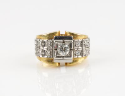 Brillant Ring zus. ca. 0,70 ct - Jewellery & watches