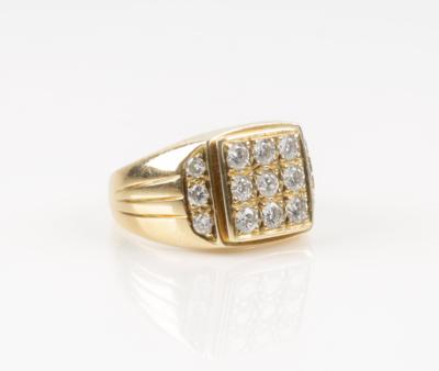 Brillantring zus. ca. 1,20 ct - Klenoty & Hodinky