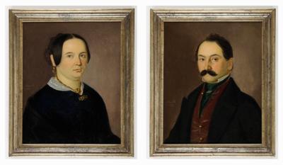 Maler um 1853, 2 Bilder: - Paintings