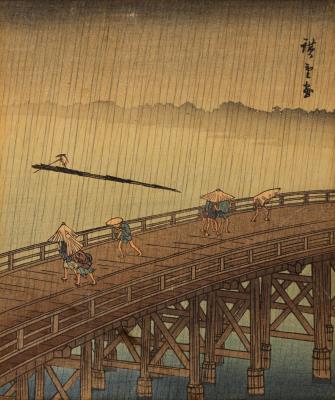Nach/after Hiroshige Ando (Utagawa) - Obrazy