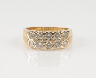 Brillantring zus. ca. 1,20 ct - Gioielli & orologi