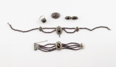 Granat Schmuckset - Jewellery & watches