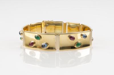 Rubin Saphir Smaragd Armband - Schmuck & Uhren