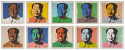 Nach/after Andy Warhol, 10 Bilder: - Paintings