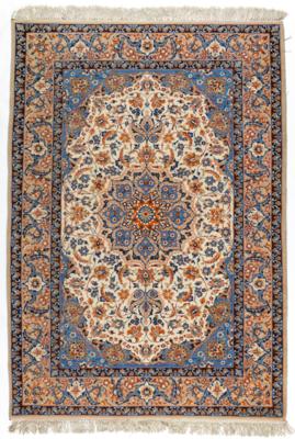 Isfahan Teppich, ca. 169 x 119 cm, Zentralpersien, Ende 20. Jahrhundert - Art & Antiques