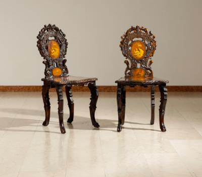 Paar jagdliche Sessel, um 1880/1900 - Arte e antiquariato