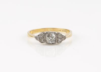 Altschliffbrillant Diamant Ring - Klenoty & Hodinky