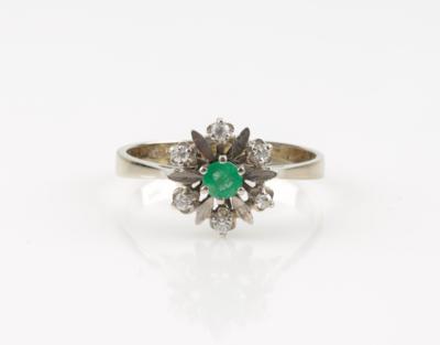 Diamant Smaragdring - Gioielli & orologi