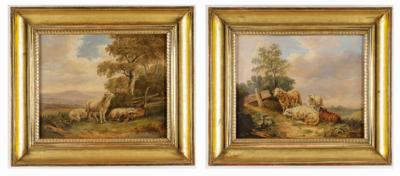 Wilhelm Melchior, 2 Bilder: - Paintings