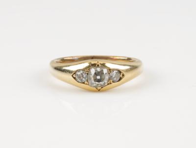 Altschliffbrillant Ring, zus. ca. 0,80 ct - Gioielli & orologi