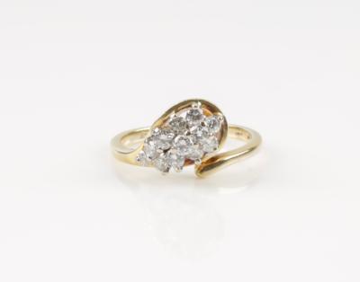 Brillant Ring zus. ca. 0,70 ct - Klenoty & Hodinky