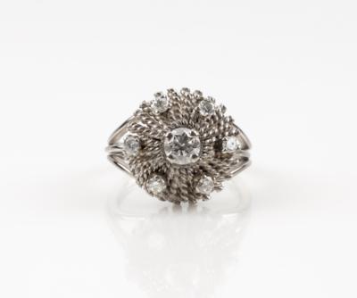 Brillantring zus. ca. 0,80 ct - Gioielli & orologi