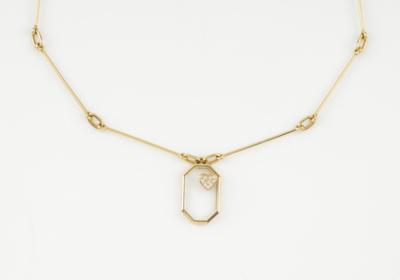 Brillant Bergkristall Collier - Jewellery & watches