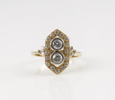 Brillant Ring zus. ca. 1,00 ct - Jewellery & watches