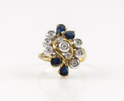 Brillant Saphir Ring - Gioielli & orologi