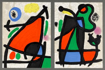Joan Miro *, 2 Bilder: - Dipinti