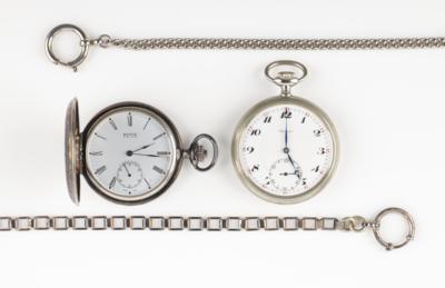 2 Taschenuhren Doxa/Royce - Schmuck & Uhren