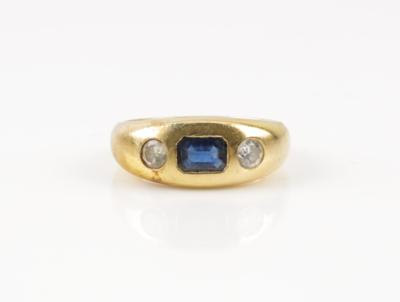 Brillant Saphir Ring - Arte e antiquariato