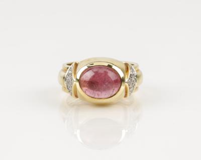 Brillant Turmalin Ring - Art & Antiques