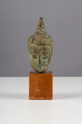 Buddha Kopf, Thailand, Ayutthaya Periode, 16./17. Jahrhundert - Kunst & Antiquitäten