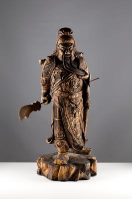 Chinesische Tugendfigur "Guan Yu" - Arte e antiquariato