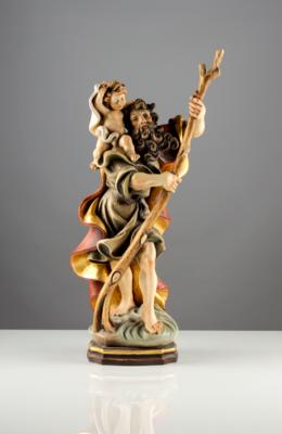 Christophorus mit Jesuskind, Südtirol, um 2000 - Arte e antiquariato