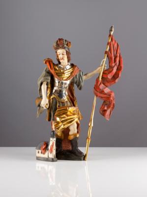 Hl. Florian im Barockstil, Landespatron von Oberösterreich, 20. Jahrhundert - Art & Antiques