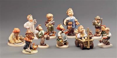 10 Hummel-Zierfiguren - Spring auction