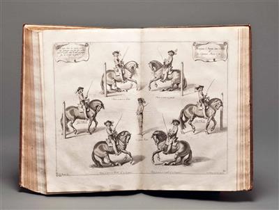 Buch "METHODE ET INVENTION NOUVELLE DE DRESSER LES CHEVAUX PAR LE TRES-NOBLE, - Spring auction