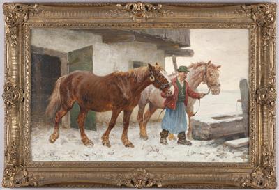 Julius von Blaas - Spring auction