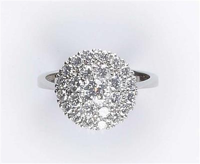 Brillantdamenring zus. 1,67 ct - Asta di primavera