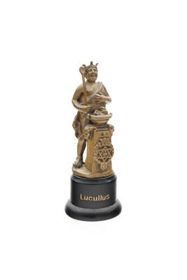 Bronzezierfigur "Lucullus" - Autumn auction