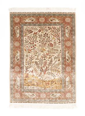 Hereke Seide ca. 144 x 107 cm - Spring auction