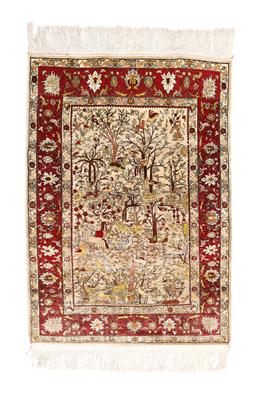 Hereke Seide ca. 145 x 101 cm - Spring auction