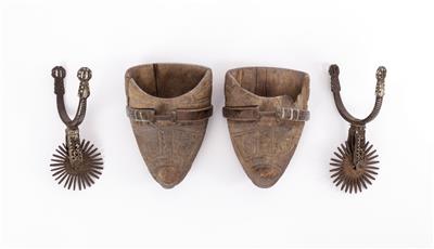 Paar Steigbügel mit Sporen, Chile 18. Jahrhundert - Spring auction
