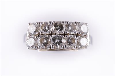 Brillantring zus. ca. 2 ct - Autumn auction I